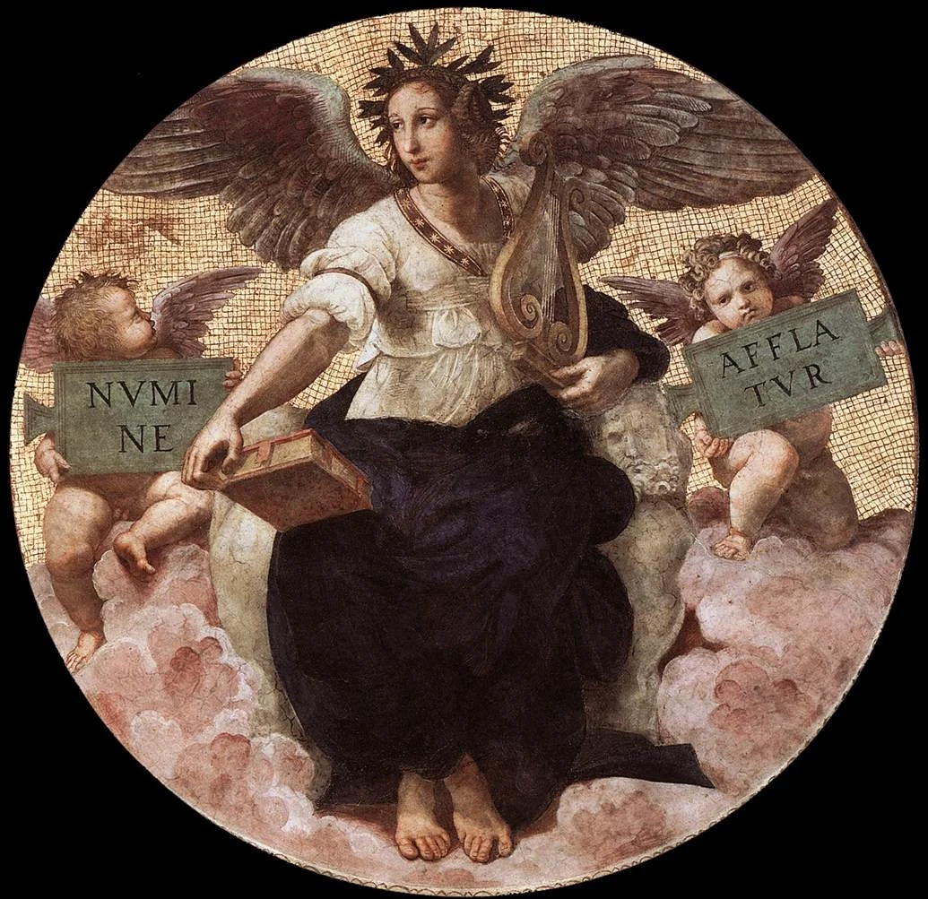 Poetry, by Raphael, fresco, 1508