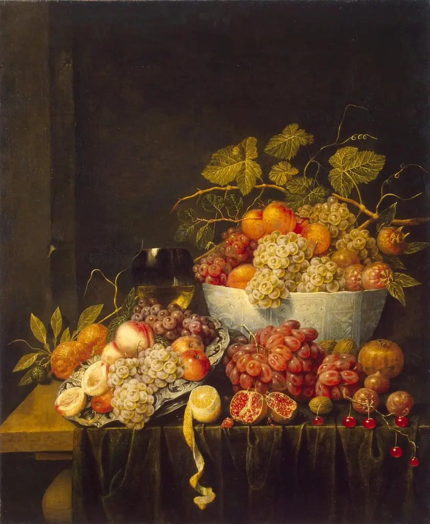 Still Life with Grapes