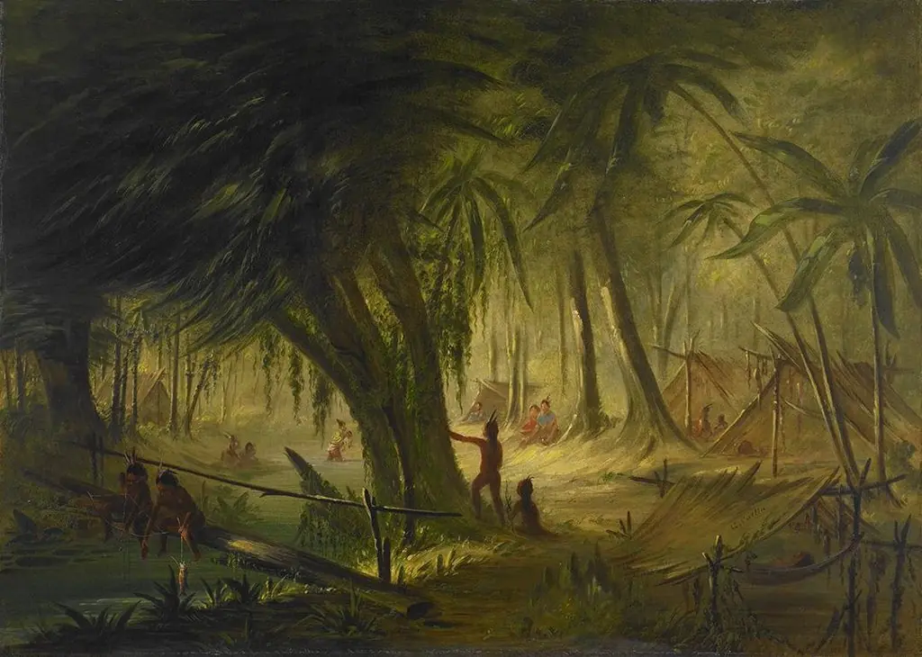 Indian Encampment