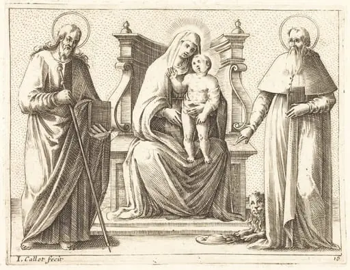 Virgin and Child with Saints James and Jerome