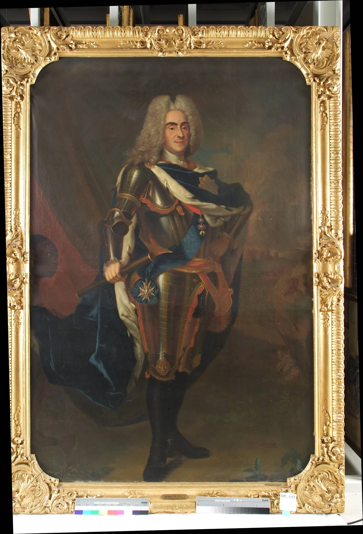 August II af Polen, by Unknown, 1750