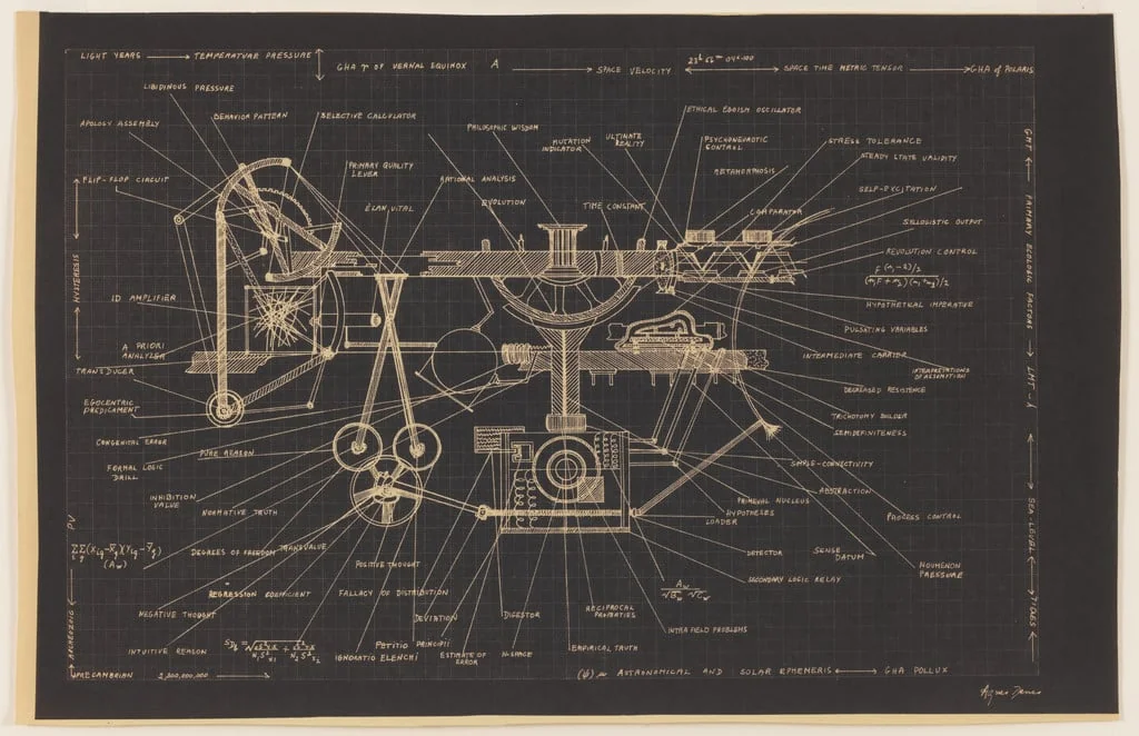 Untitled, by Agnes Denes, 1969