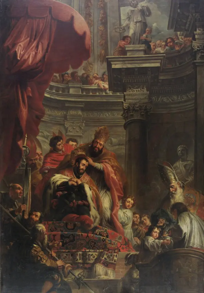 Crowning of Charles V in Bologna