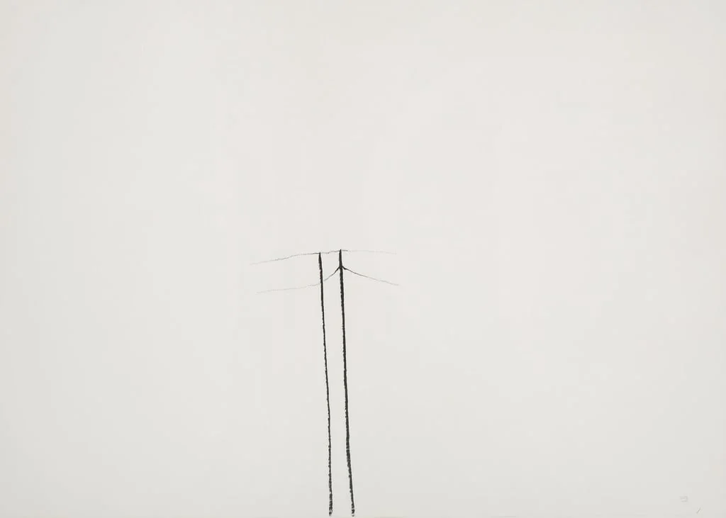 Untitled, by Jan Groth, crayon, 1979