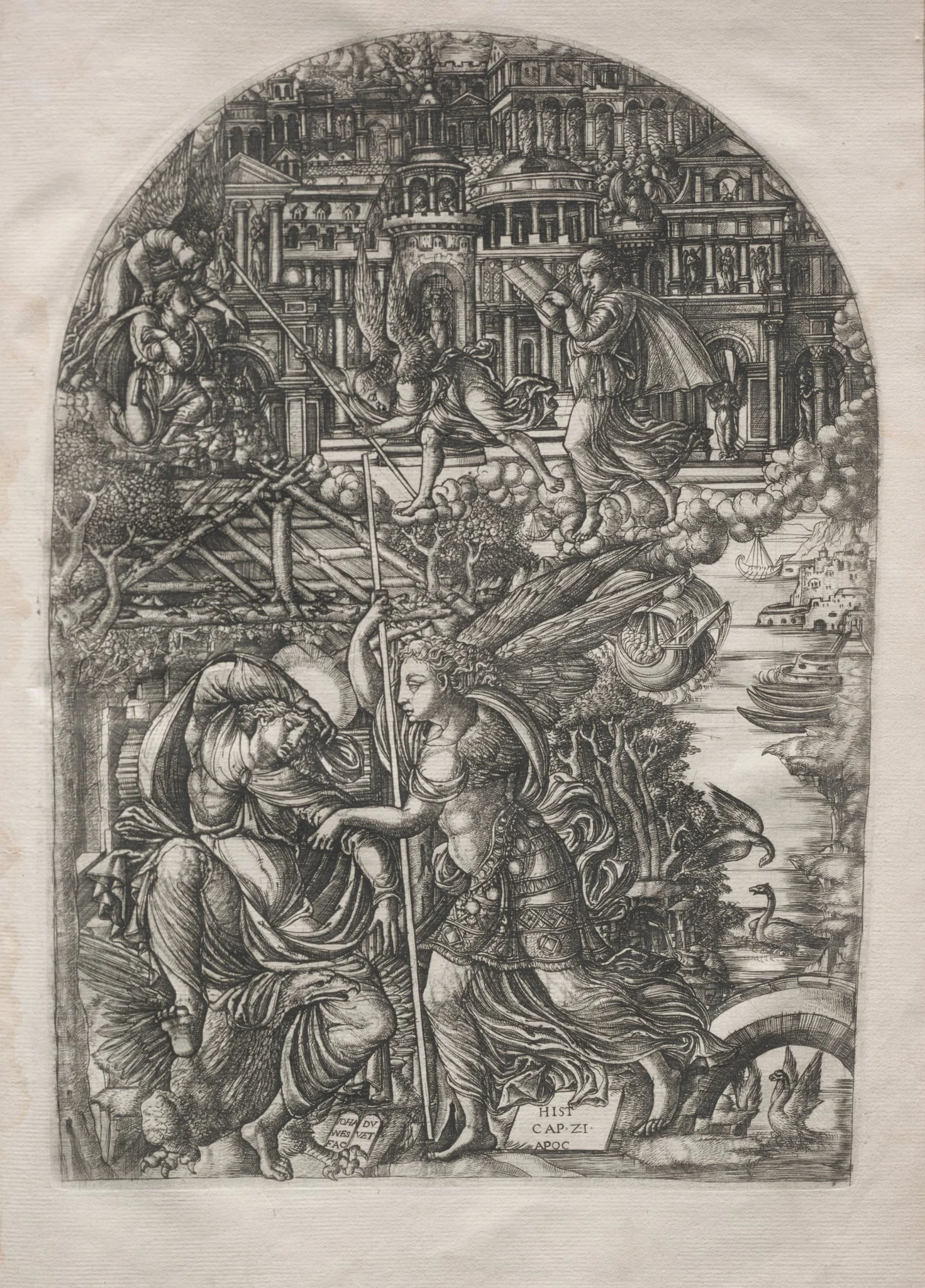 The Apocalypse:  The Angel Shows St. John the New Jerusalem