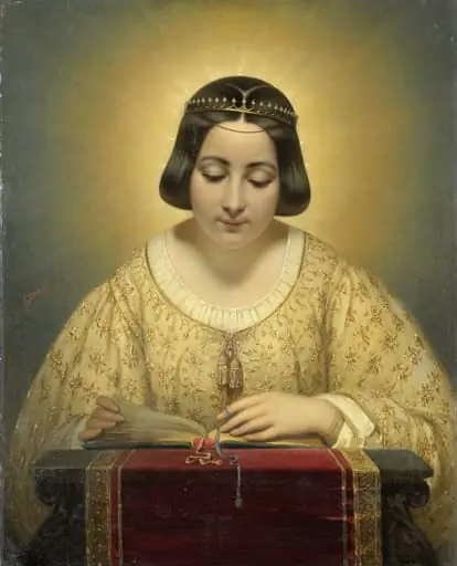 De heilige Clara