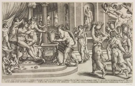 Marriage of Vertumnus and Pomona