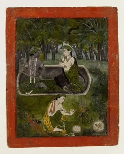 Rama, Sita and Lakshmana