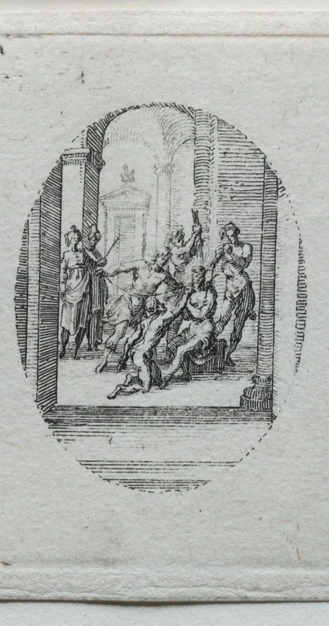The Mysteries of the Passion:  Christ Crowned with Thorns, by Jacques Callot, 1631