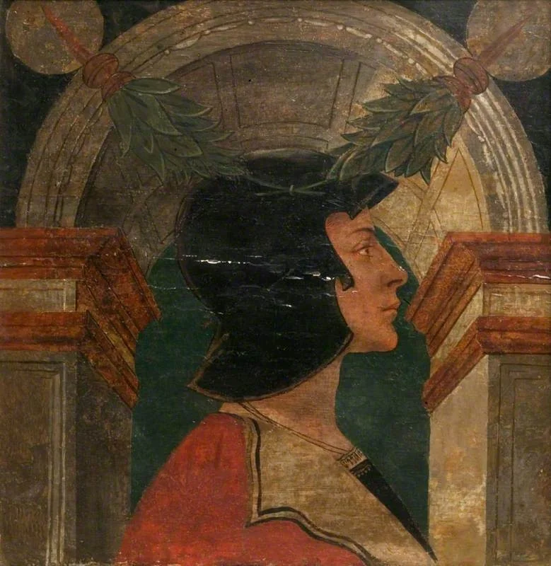 Male Profile Bust, by Unknown, unspecified, 1492