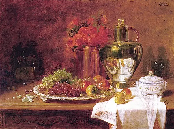 Apples and grapes