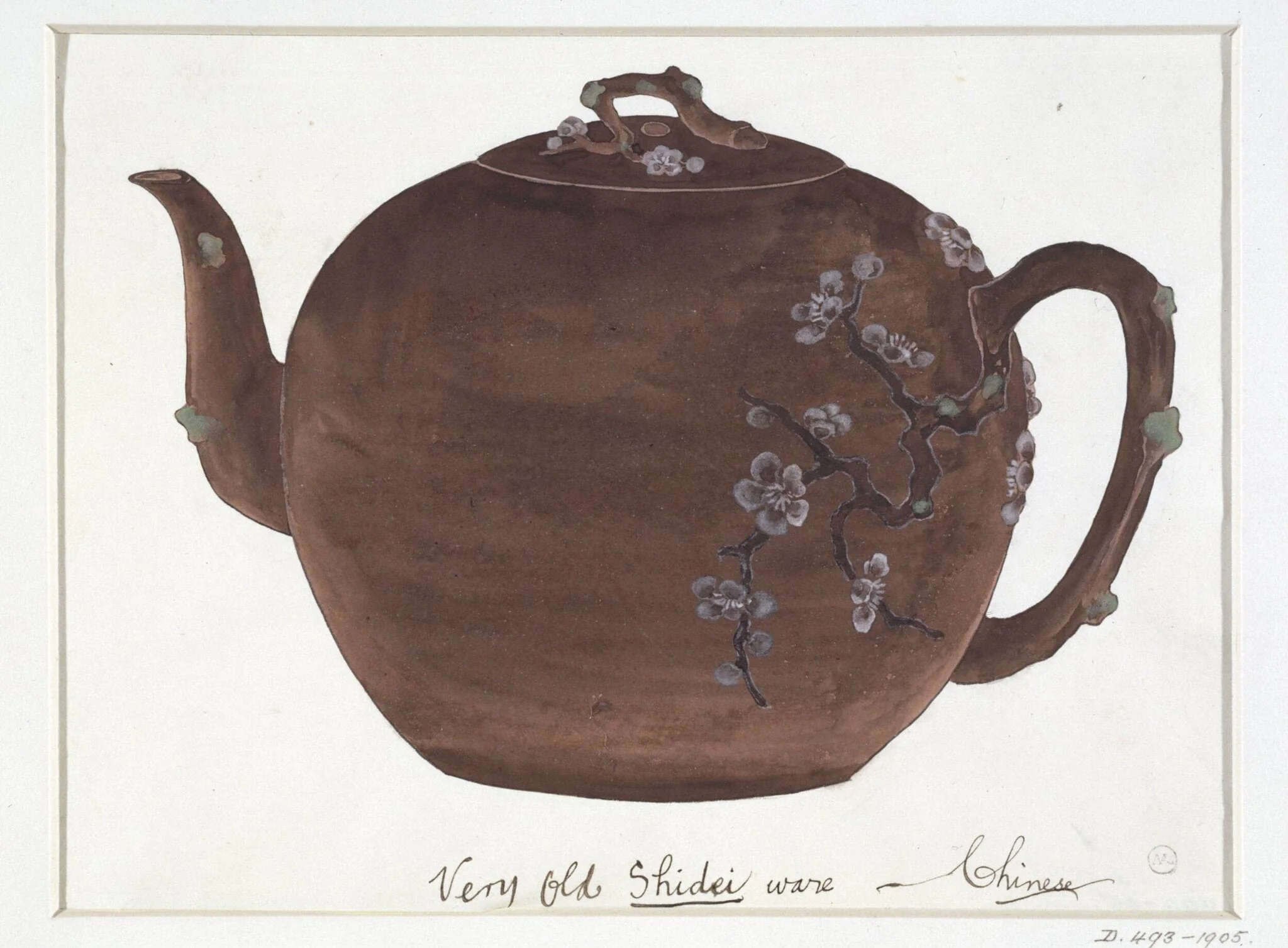 Very Old Shidei ware - Chinese, by Unknown, paint, 1877