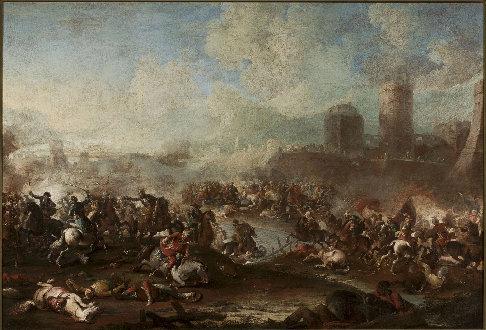 Battle of Christians against the Turks