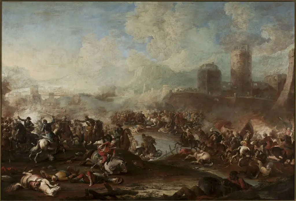 Battle of Christians against the Turks