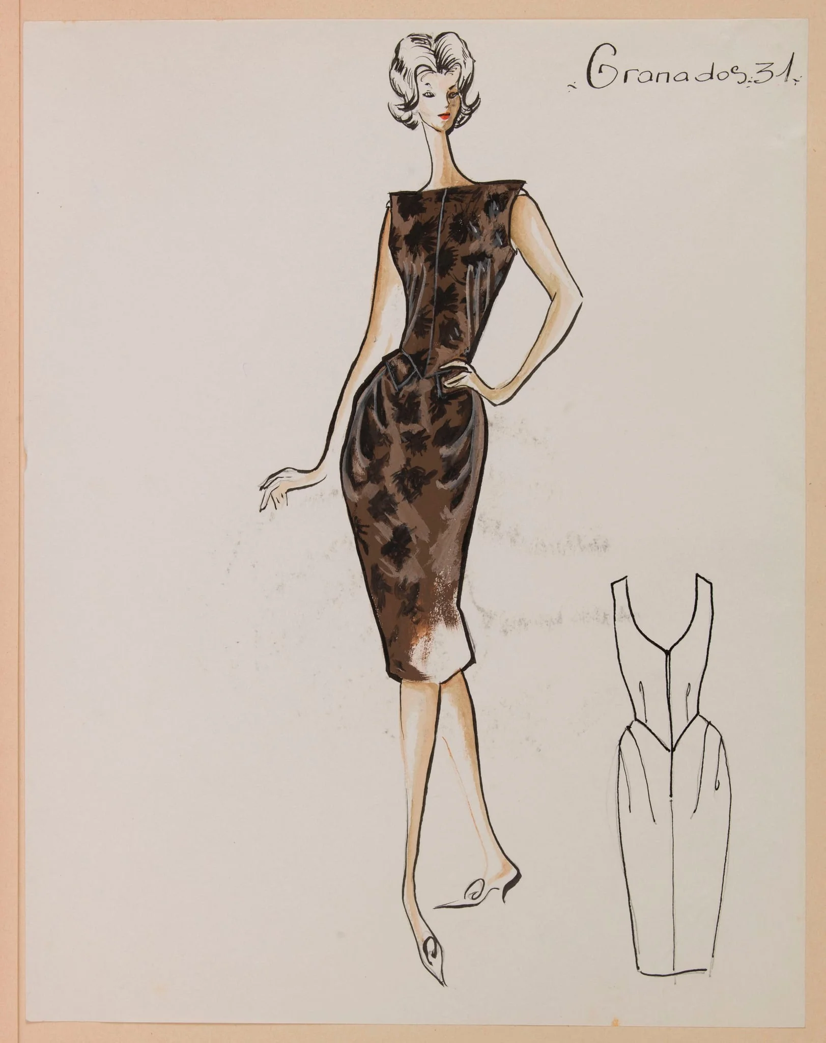 Granados, by Carven, 1958
