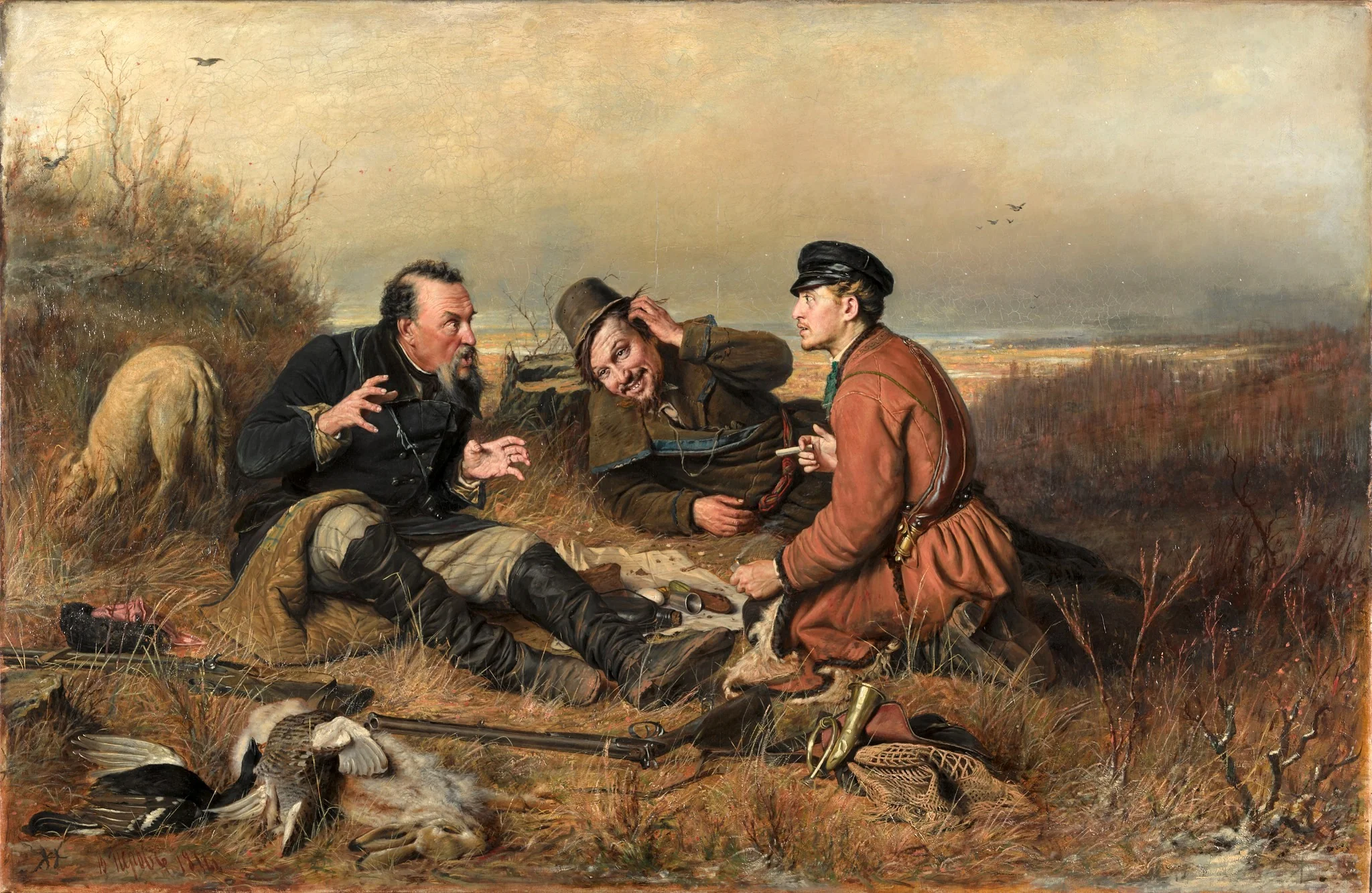 The Hunters at Rest