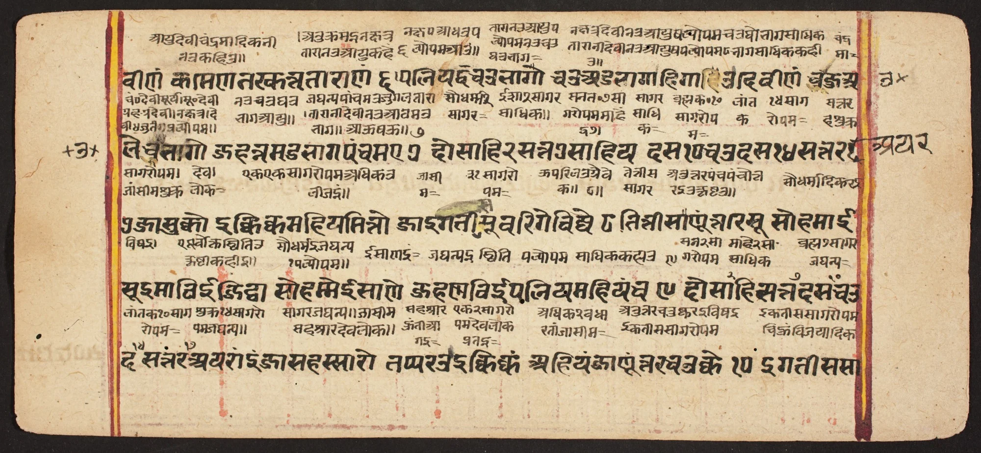 Tantric Manuscript "Sangrahani Sutra", by Unknown, unspecified