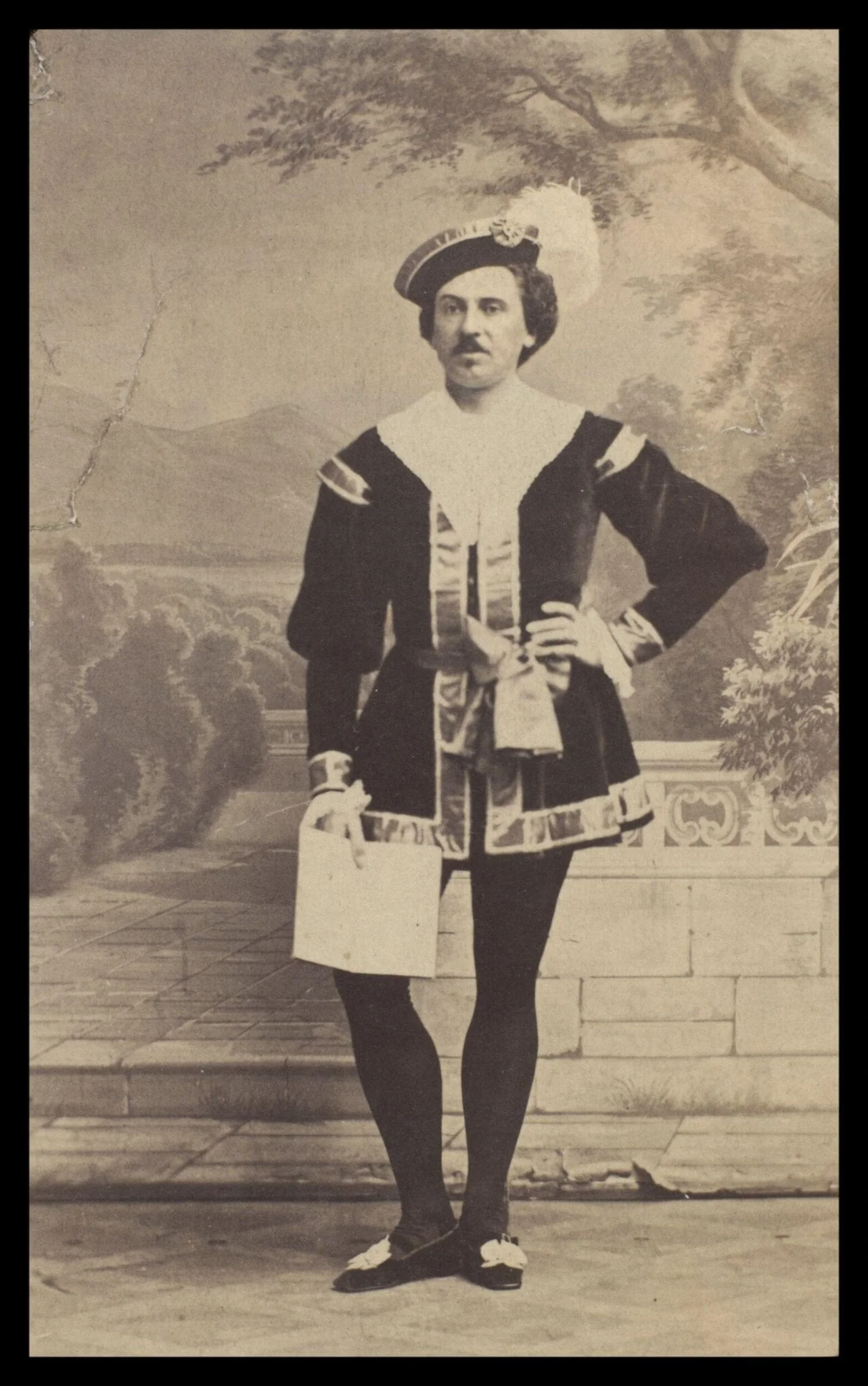 Guy Little Theatrical Photograph, by H. Lehmann & Co, photographic, 1850