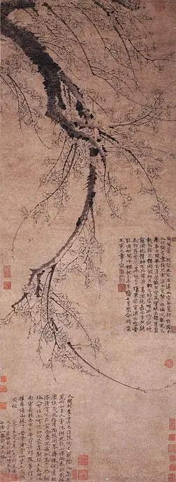 Plum Blossoms in Early Spring