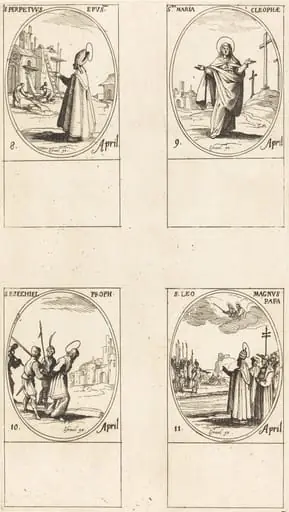 St. Perpetuus; St. Mary of Cleophas; St. Ezechiel; St. Leo the Great