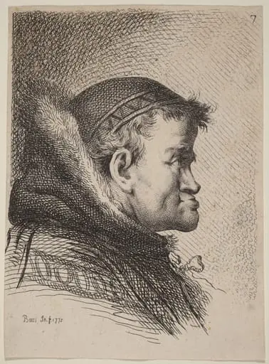 Head of a Cleric