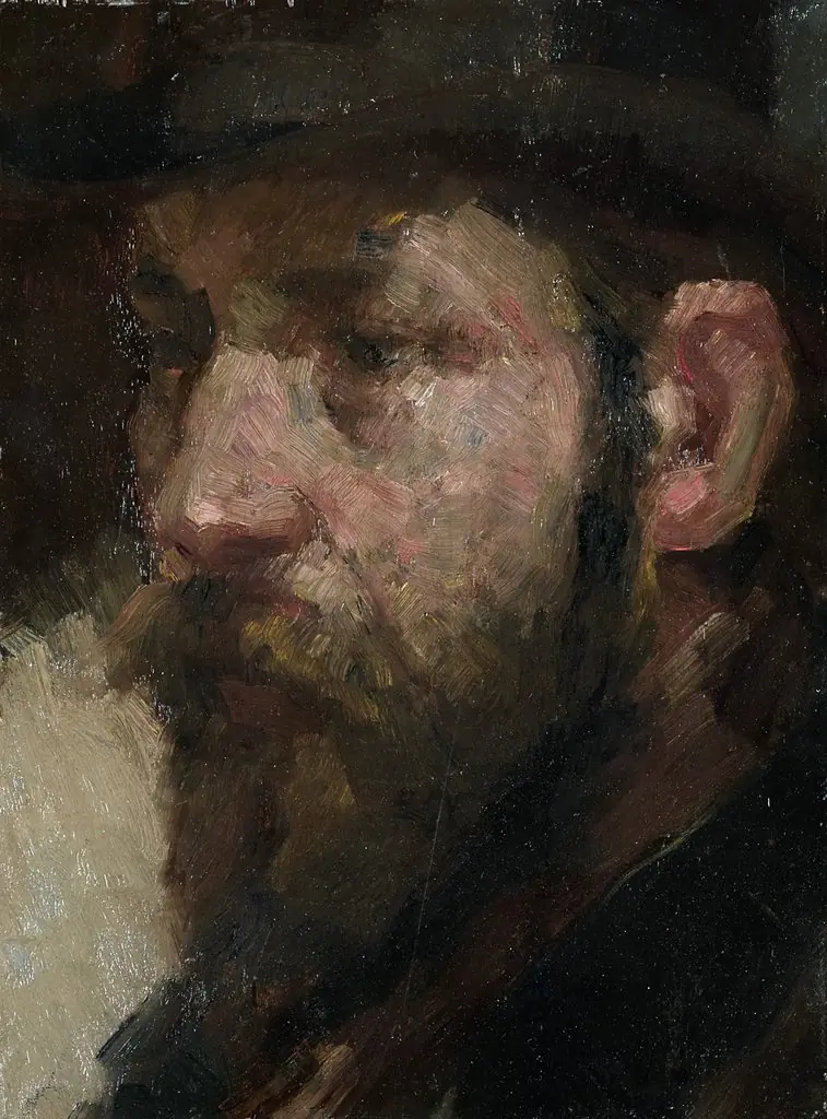 Portrait of the art dealer E.J. van Wisselingh (1848-1912)