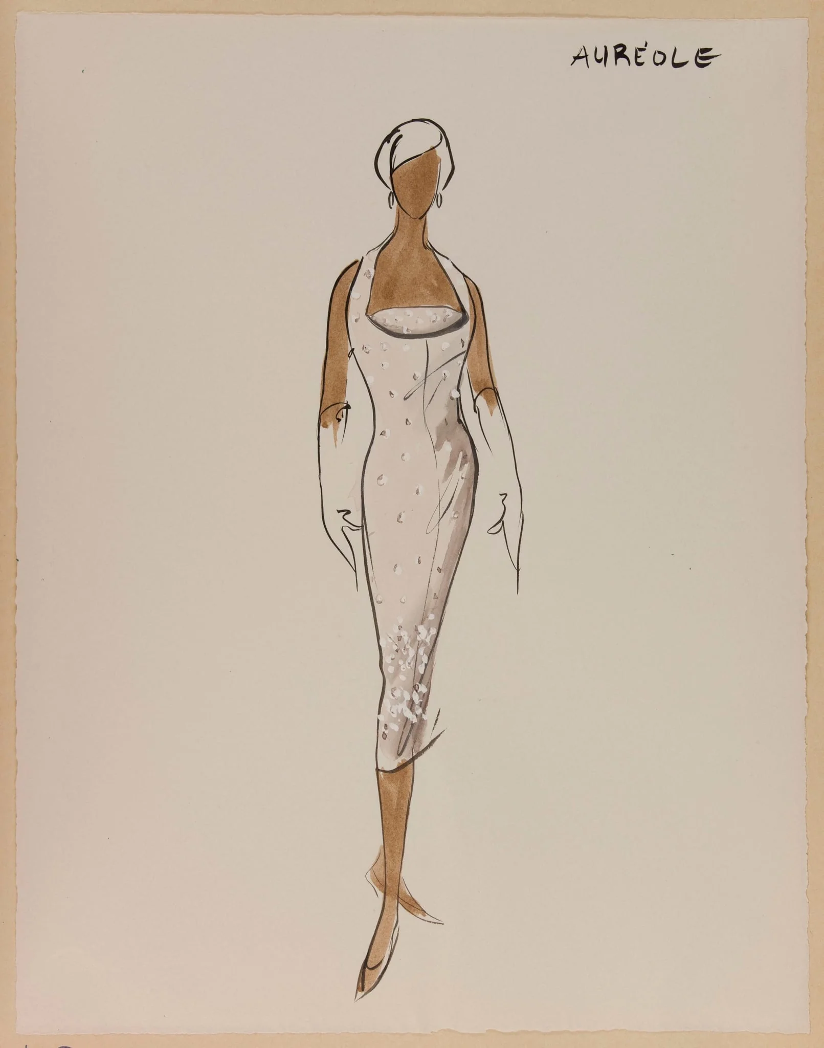 Auréole, by Carven, 1956