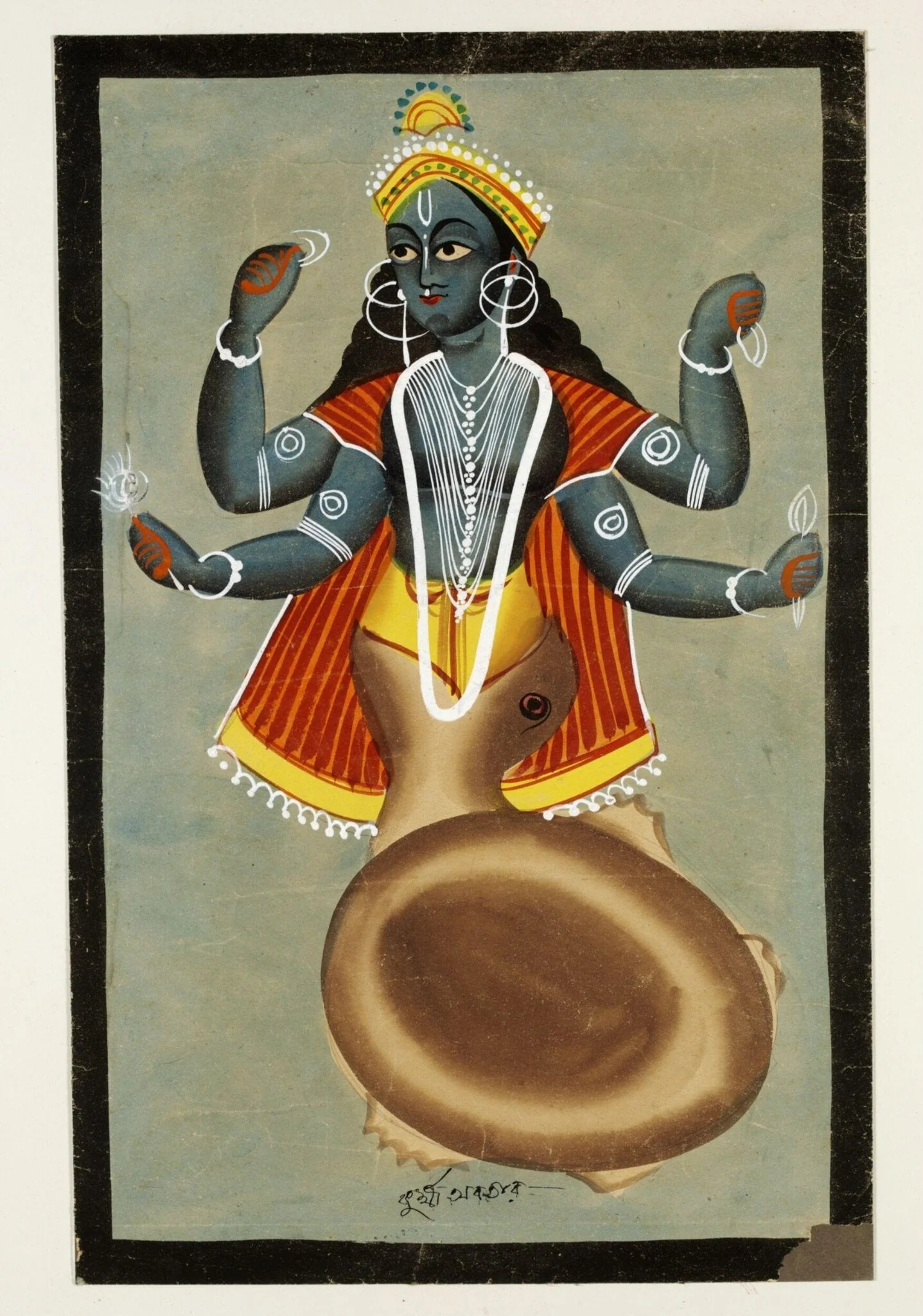 Kurma, by Unknown, paint, 1885