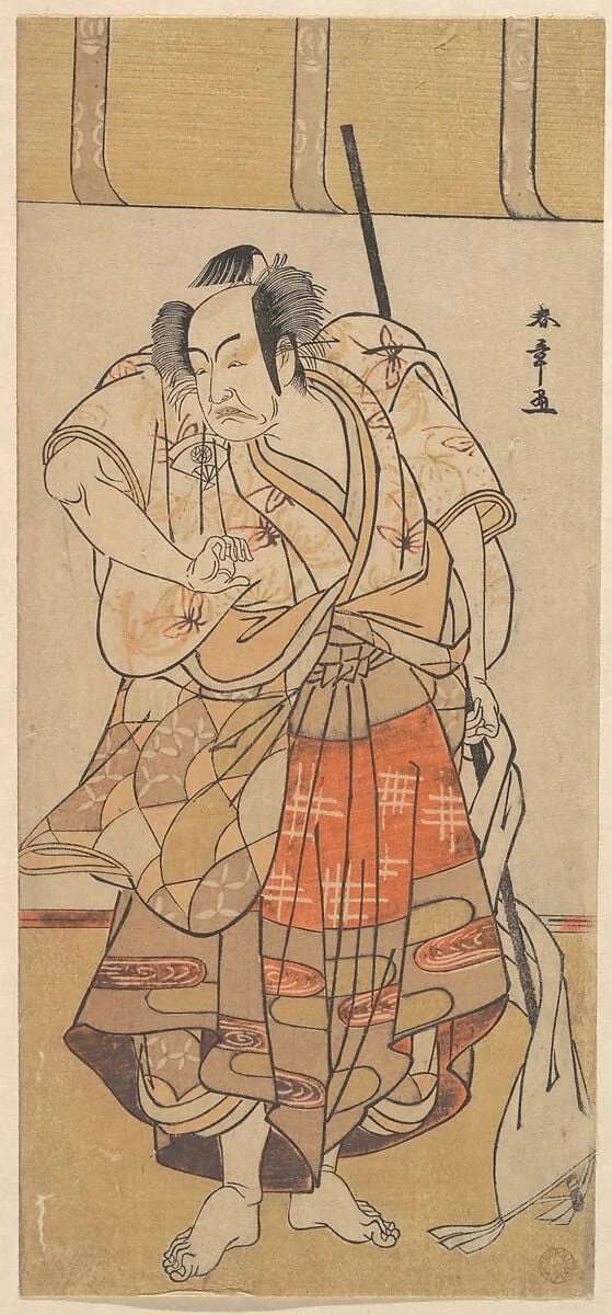 Untitled, by Katsukawa Shunshō, ink, 1772
