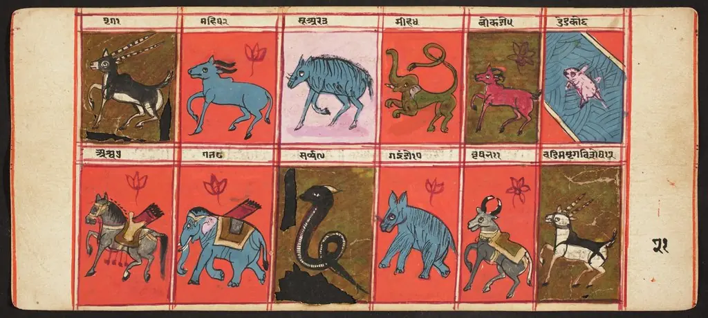 Tantric Manuscript, "Sangrahani Sutra"