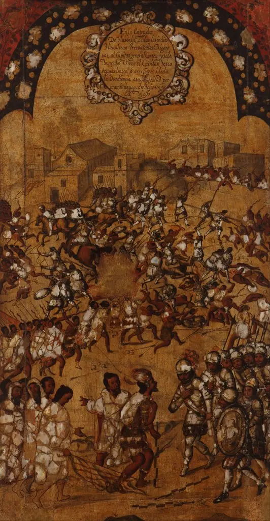 The Conquest of Mexico. Tablet 5