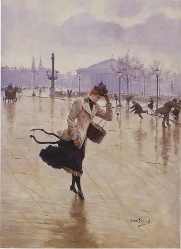 Windy Day, Place de la Concorde