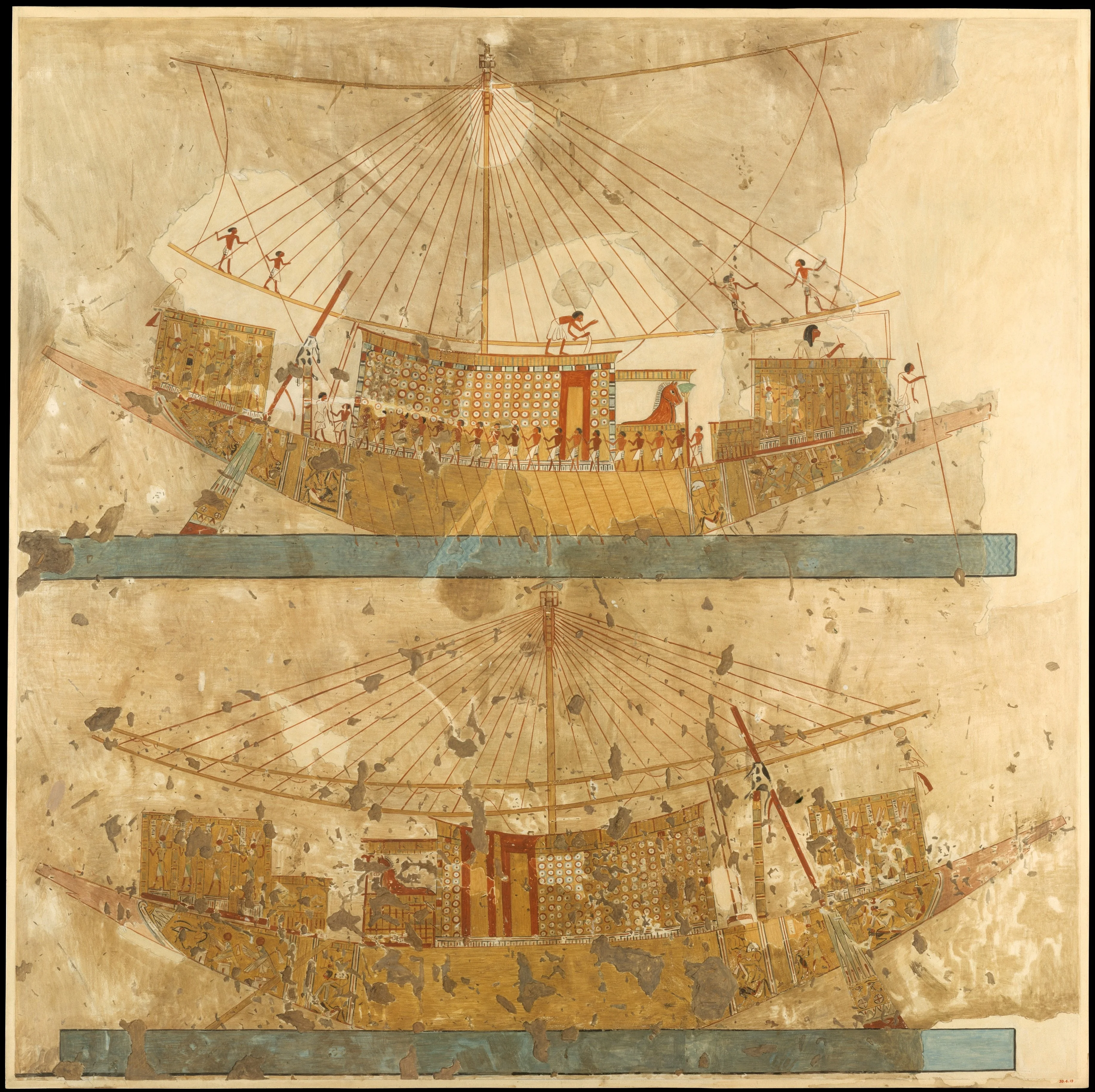 The Viceroy's Boat, Tomb of Huy, by Charles Wilkinson, unspecified