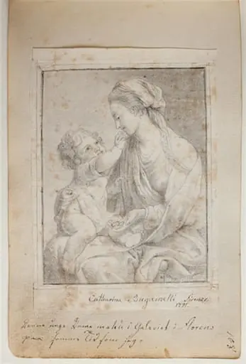 Kopi efter Madonna i galleriet
