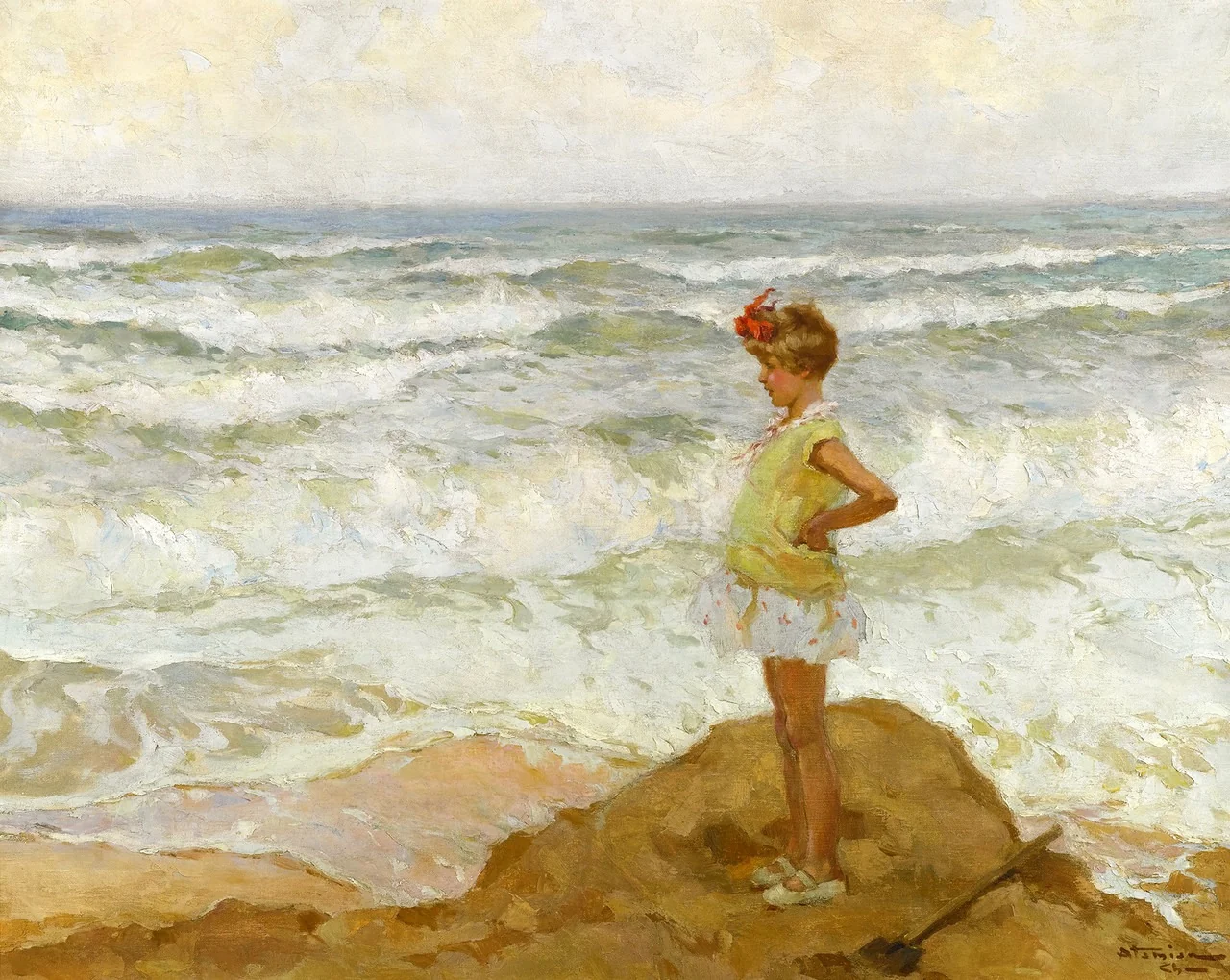 By the sea, by Charles Garabed Atamian, unspecified, 1910