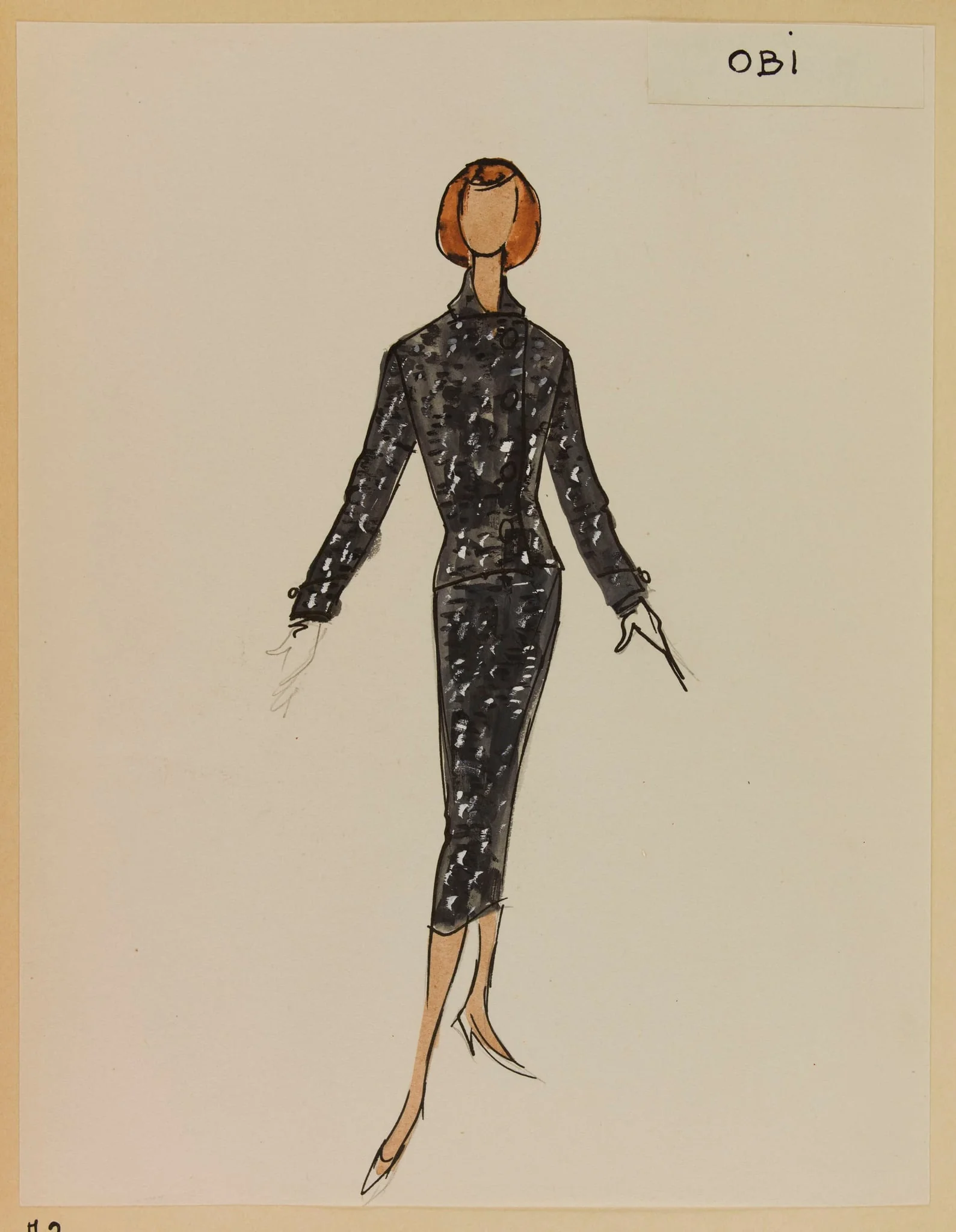Obi, by Marie-Louise Carven, 1955