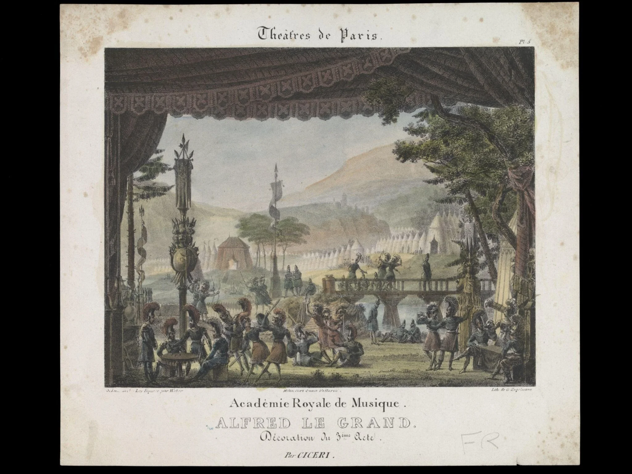 H Beard Print Collection, by G. Engelmann, 1850