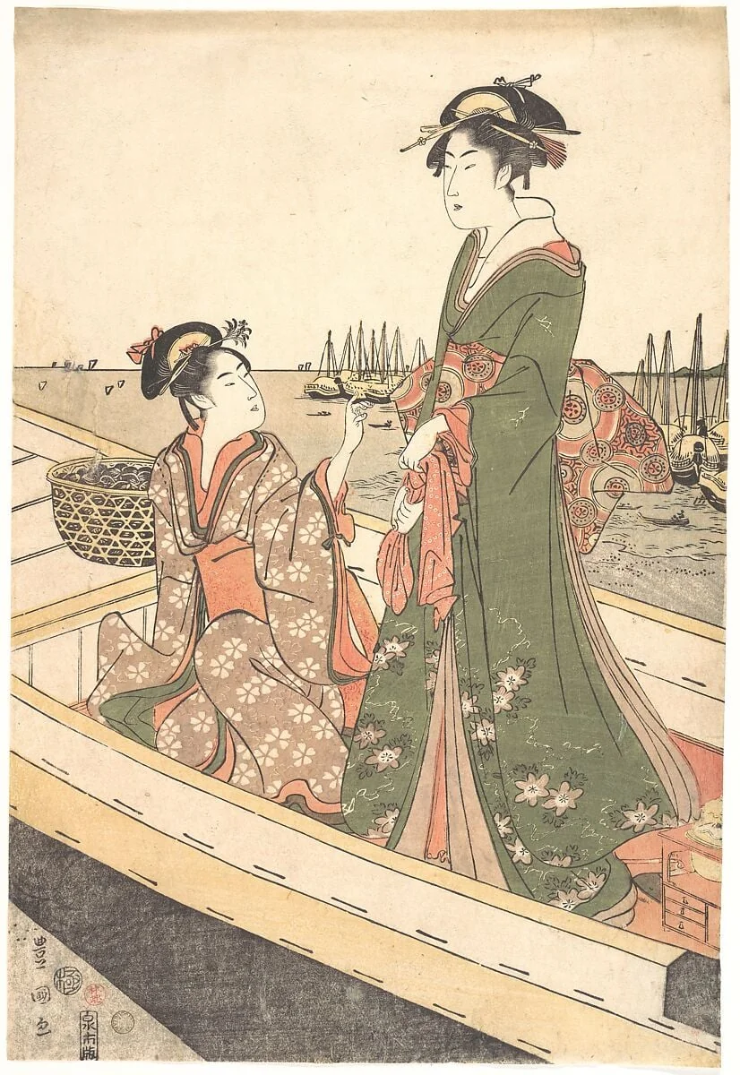 Untitled, by Utagawa Toyokuni I, ink, 1798