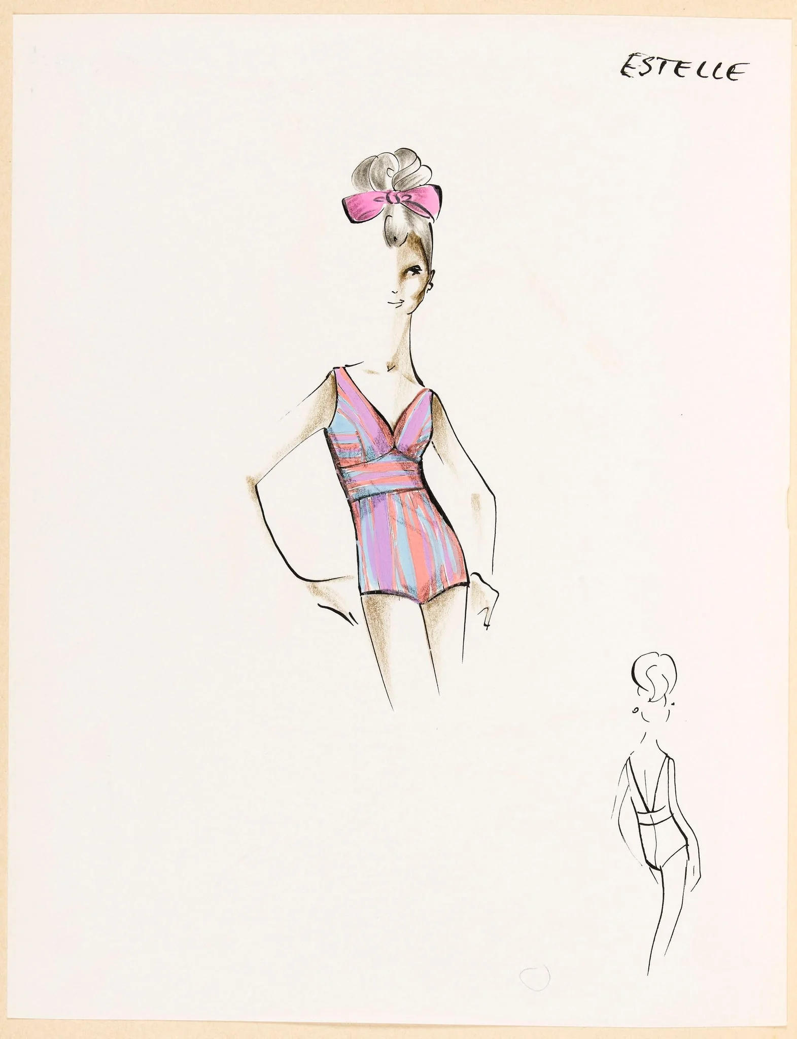 Estelle, by Marie-Louise Carven, 1964