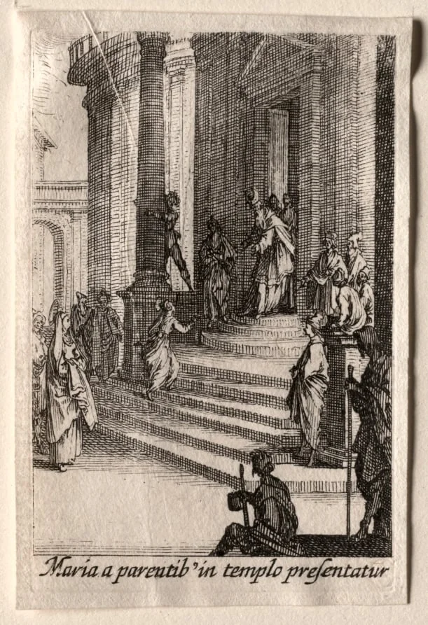The Life of the Virgin:  The Presentation of the Virgin in the Temple