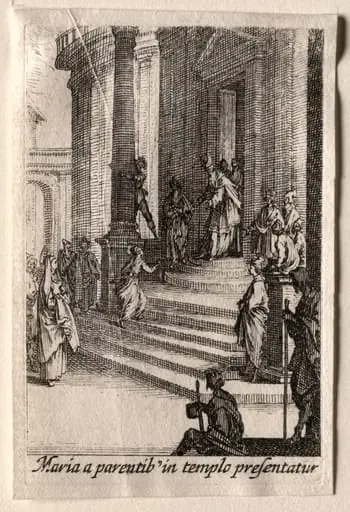 The Life of the Virgin:  The Presentation of the Virgin in the Temple