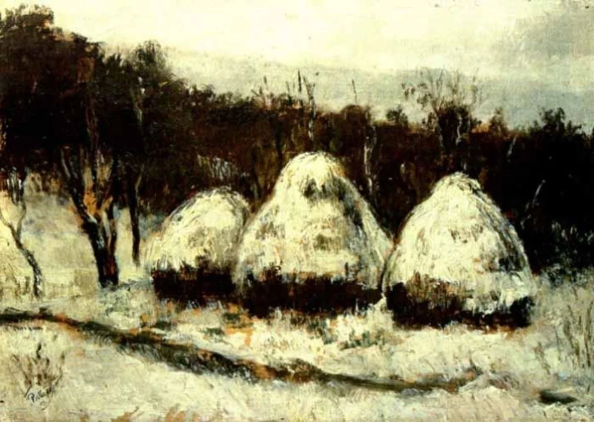 Căpițe de fân, by Theodor Pallady, unspecified