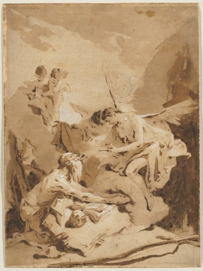 The Last Communion of St. Jerome, by Giovanni Battista Tiepolo, 1726