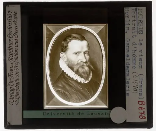 Frans Pourbus the Elder. Portrait of a Man Pendant