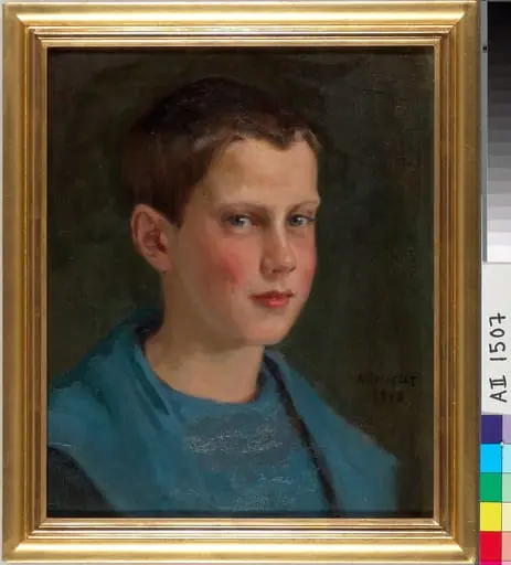 Erik Edelfelt lapsena