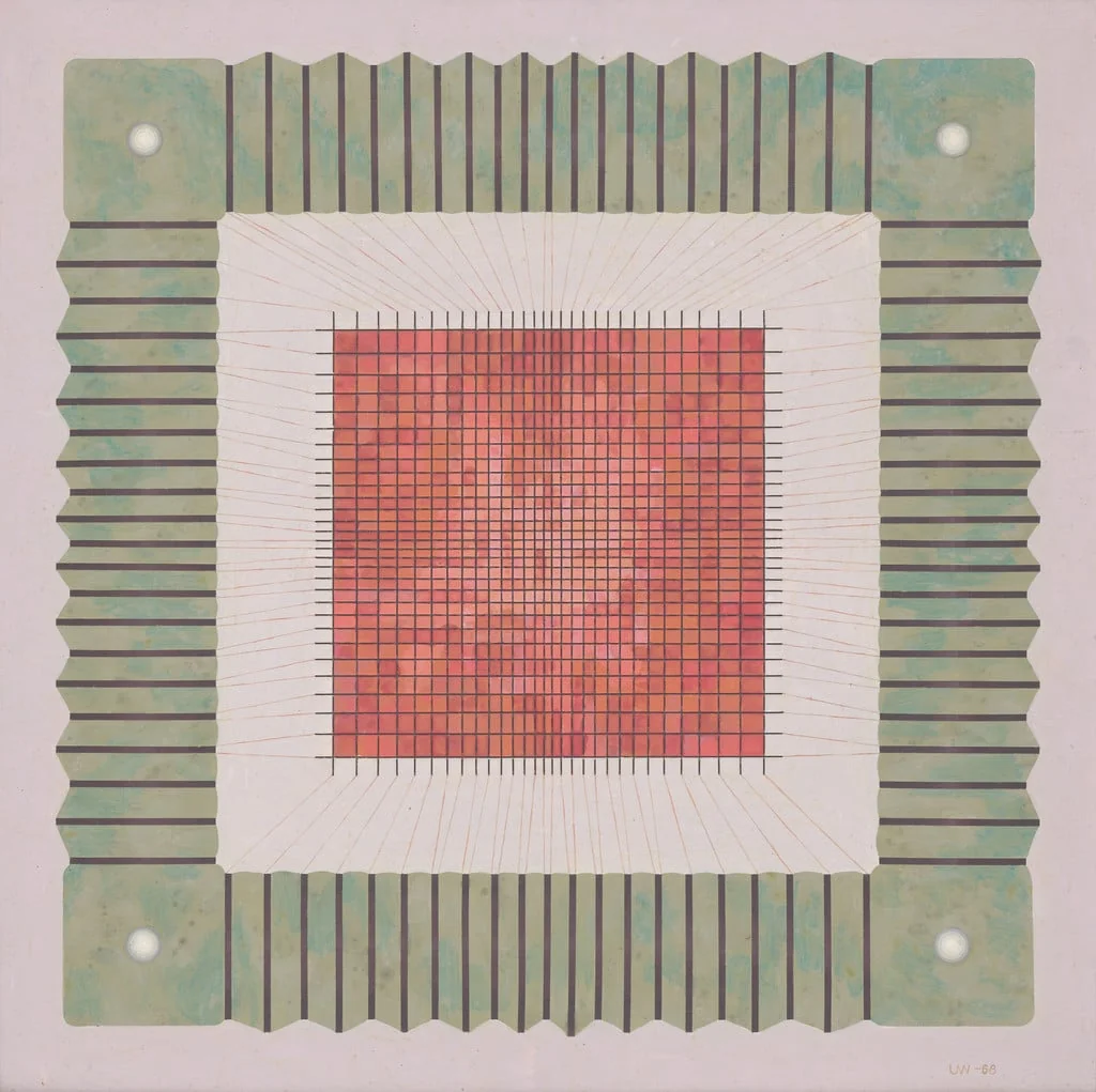 Untitled, by Ulla Wiggen, acrylic, 1968