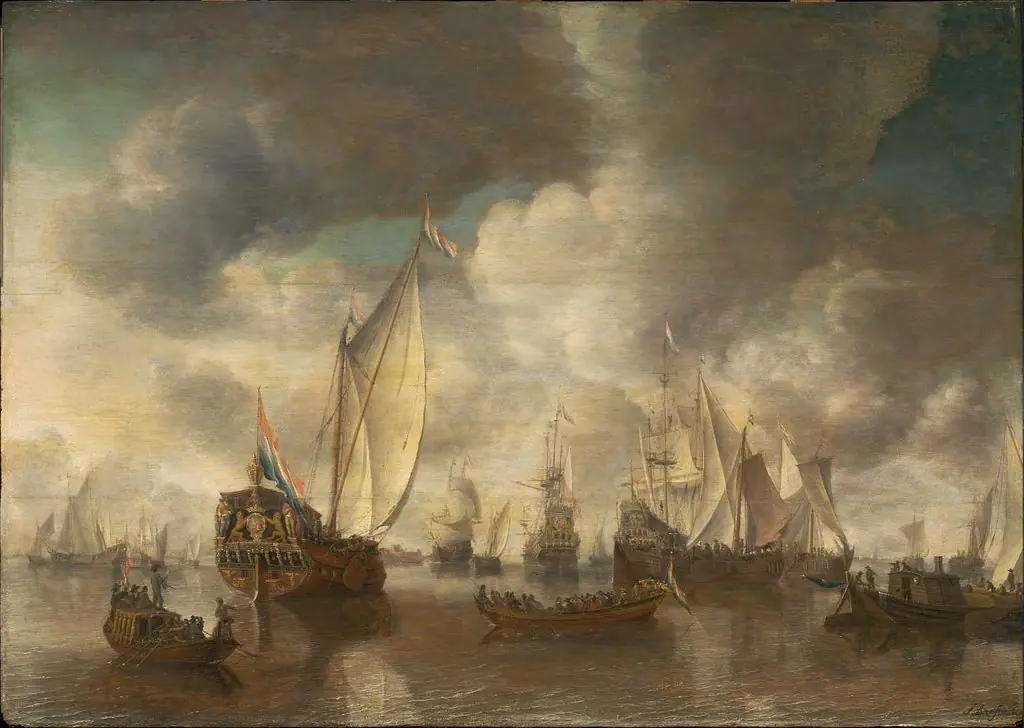 Yacht of the Princes of Orange and Other Ships