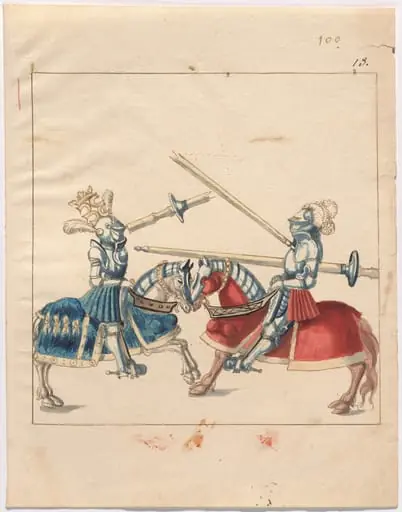 Mock Joust of War in Reinforced Field Armor