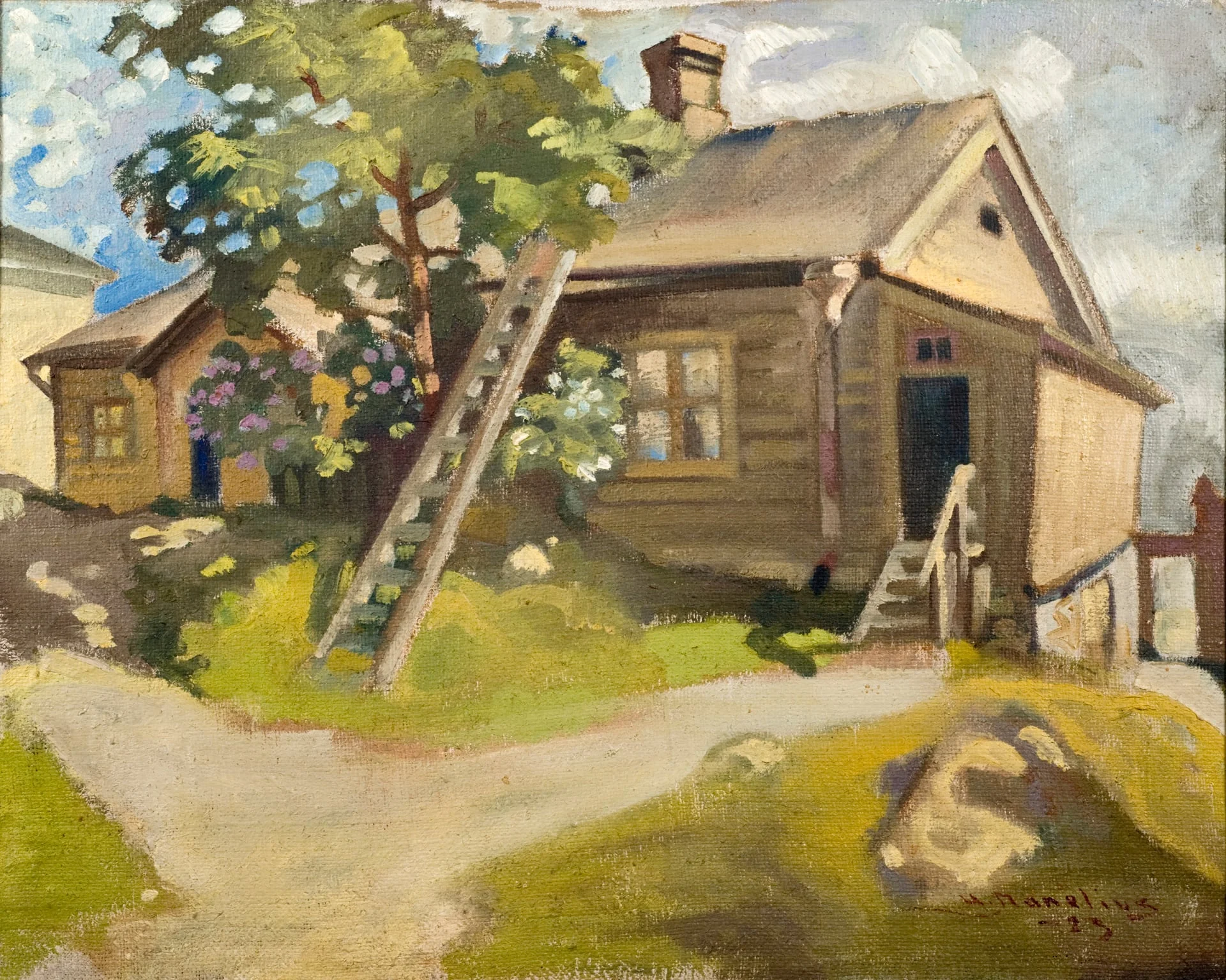 Pihanäkymä, Punavuorenkatu 23