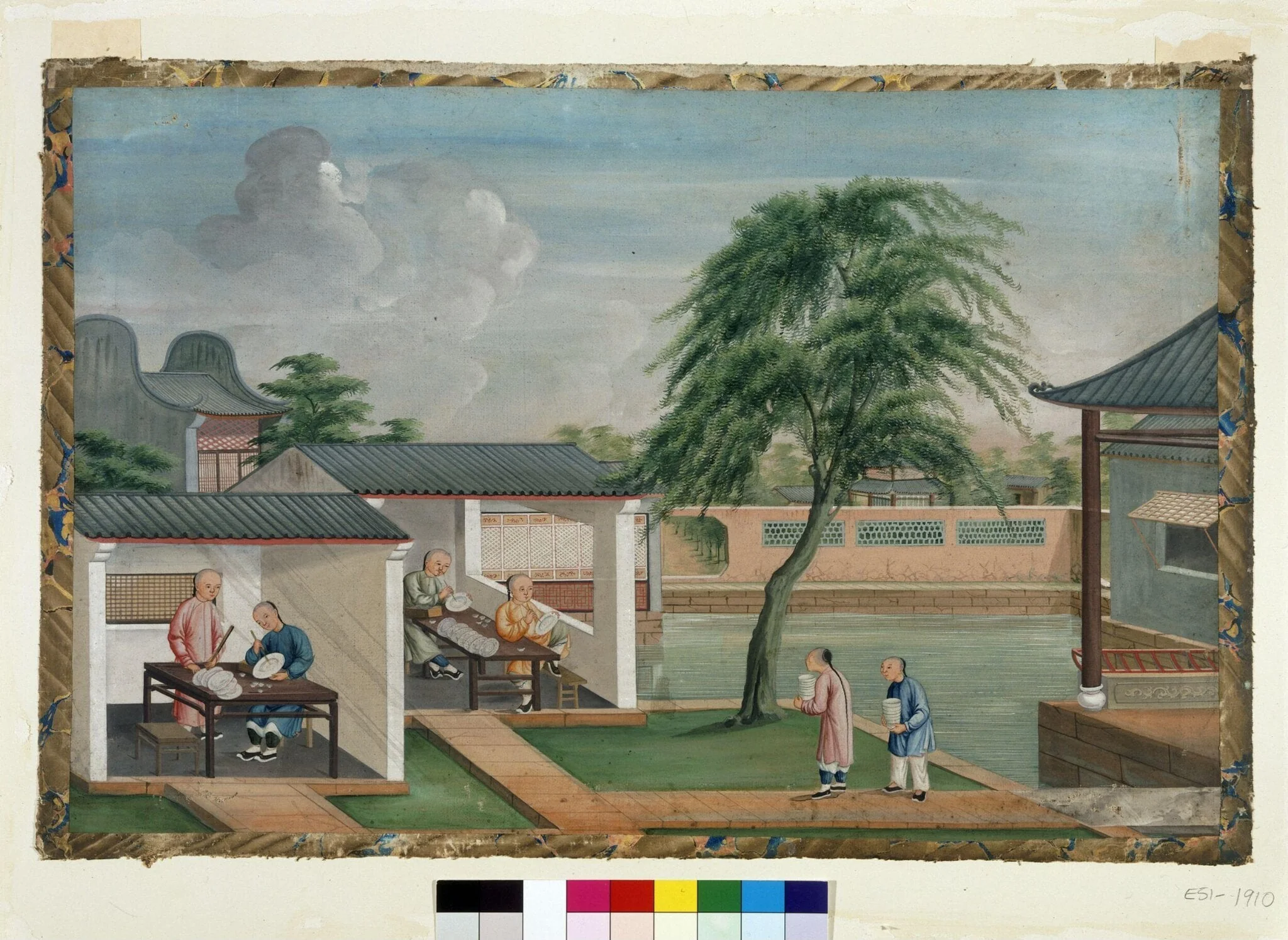 Potters Painting in Enamel Colours, by Unknown, paint, 1780